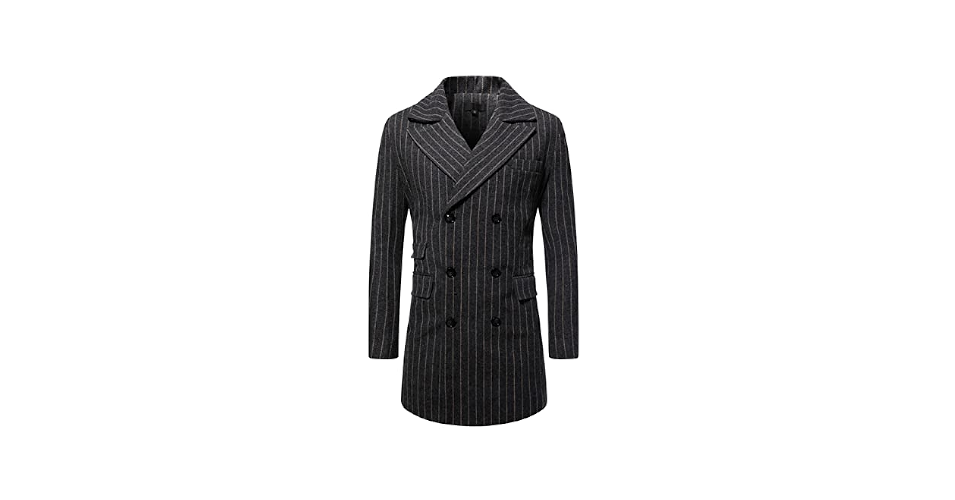 ジャケット・アウター OVERCOAT Double Breasted Jacket Maiyifu-GJ Men's Windproof Trench Coat Winter Slim Fit Wool